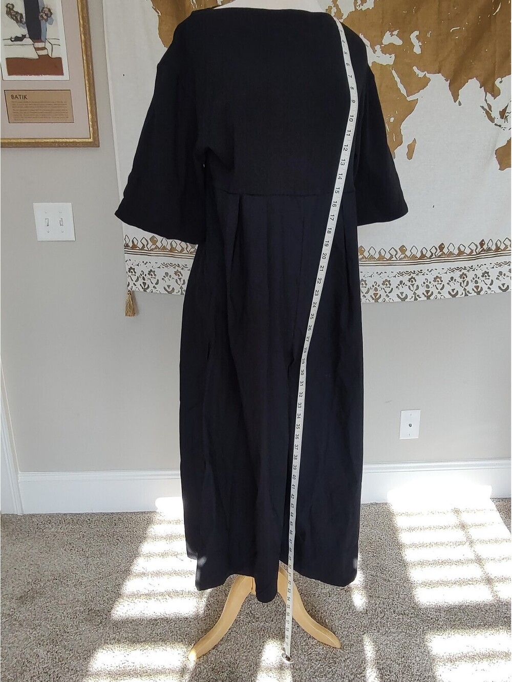 COS Navy Mid-Length Capri Oversized Jumper Sz M #Comfort #Laganlook #Minimalist